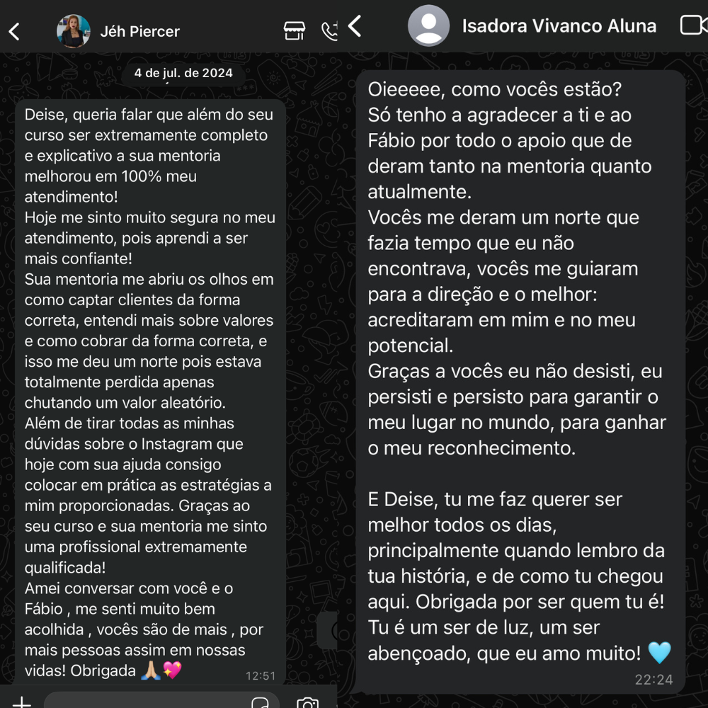 Jessica e Isadora